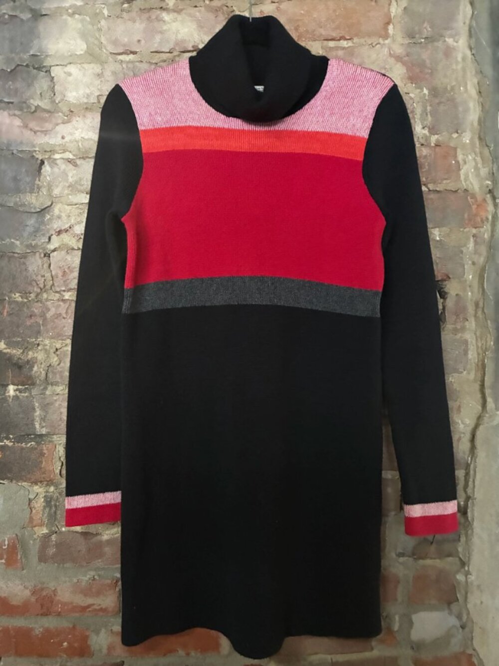Free People Winter Break Turtleneck Sweater Dress S